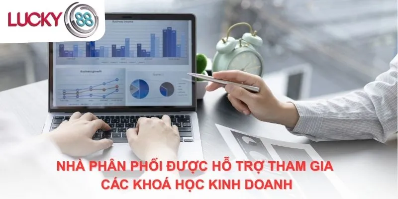 Nhà phân phối được hỗ trợ tham gia các khoá học kinh doanh