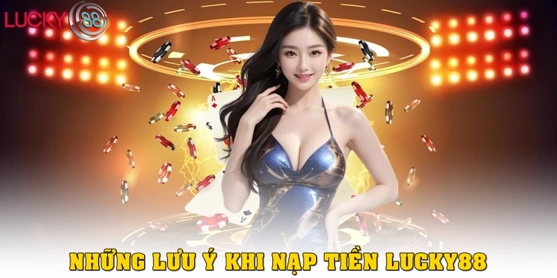 Những lưu ý quan trọng khi Nạp Tiền LUCKY88